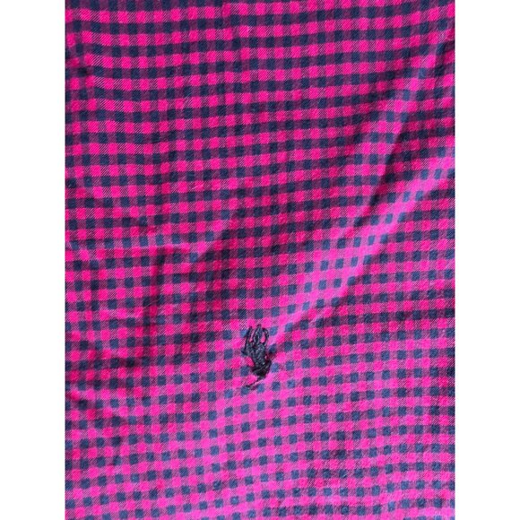 Ralph Lauren Mens XL Red & Black Checkered Button-Down Shirt - Picture 4 of 7